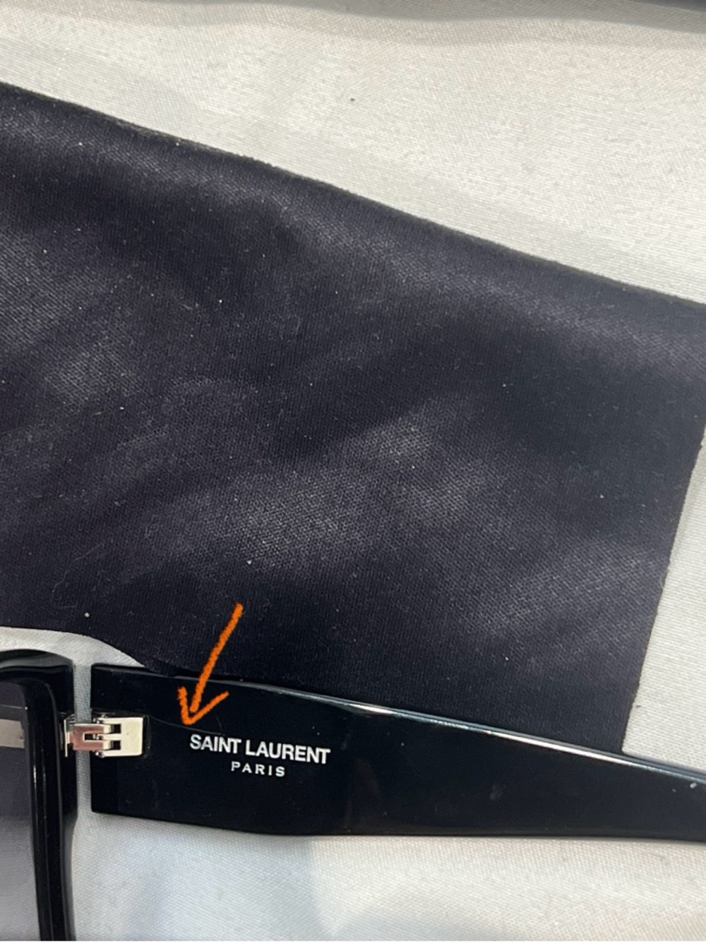 Saint Laurent Black Grey Sunglasses SLM9 - Picture 7 of 15